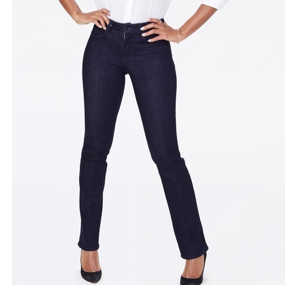 NYDJ Marilyn Straight Jean Size 2 Petite 2P - Picture 1 of 7
